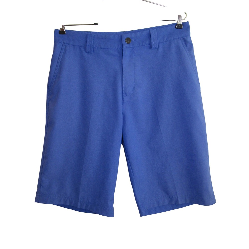 Adidas Golf Shorts Men's Blue 32 Climalite Stretch